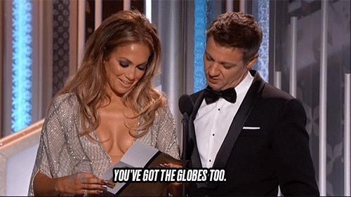 2015 Golden Globes. Thank you, Jeremy Renner.