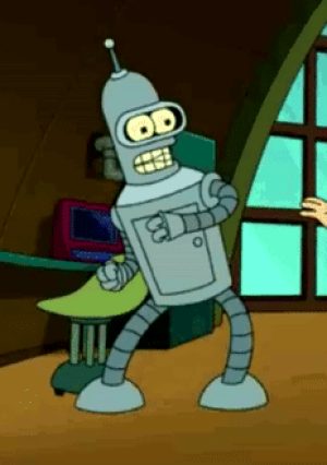 Bender Partying to Survive! Come on!
