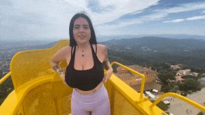 Big Tits at Height