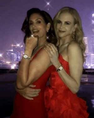 Cindy Crawford and Nicole Kidman