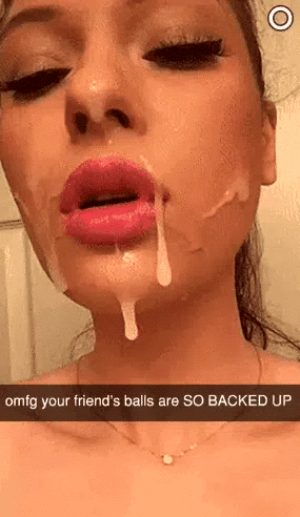 Cum-Dripping Selfie Slut