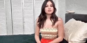 [*Fake] Selena Gomez works her way around a blowjob for her first mature acting gig.