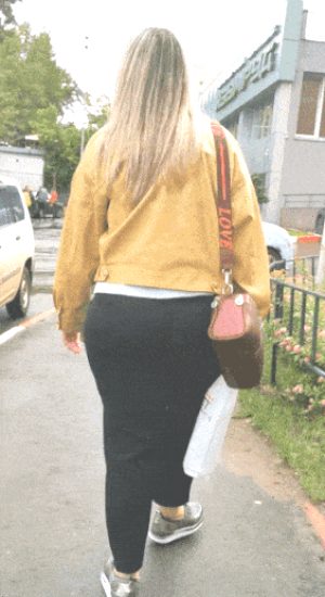 fat ass walking