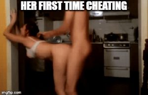 first time cheating