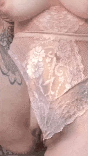 Panties pulled aside – pussy – daily collect