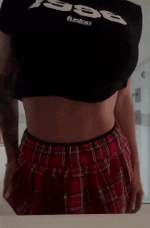 Plaid skirt