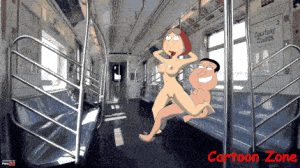 Quagmire fucks Lois on train