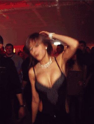 Sexy bitch at the club