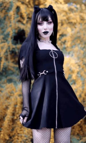 Sexy goth dres