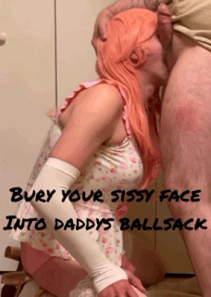 Sissybritneylane bury your face into daddys ballsack sissy femboy trap gurl crossdresser