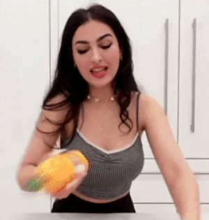 SSSniperwolf Shaking more than one thing
