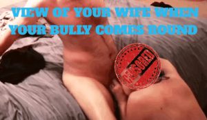 Sucking my bully