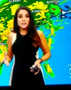 This weather lady
