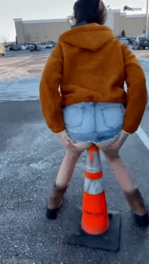 traffic cone whore